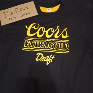Vintage Coors reversible tshirt